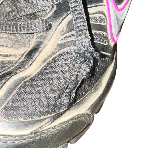 Nike Shox Reveal 4 Sneakers Women's Size 8.5 Black Pink Mesh Running Shoes - Picture 3 of 8